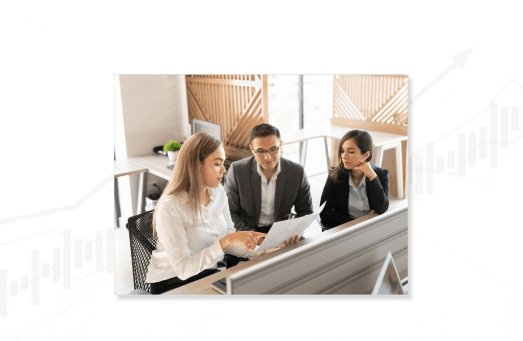 people sitting at a desk