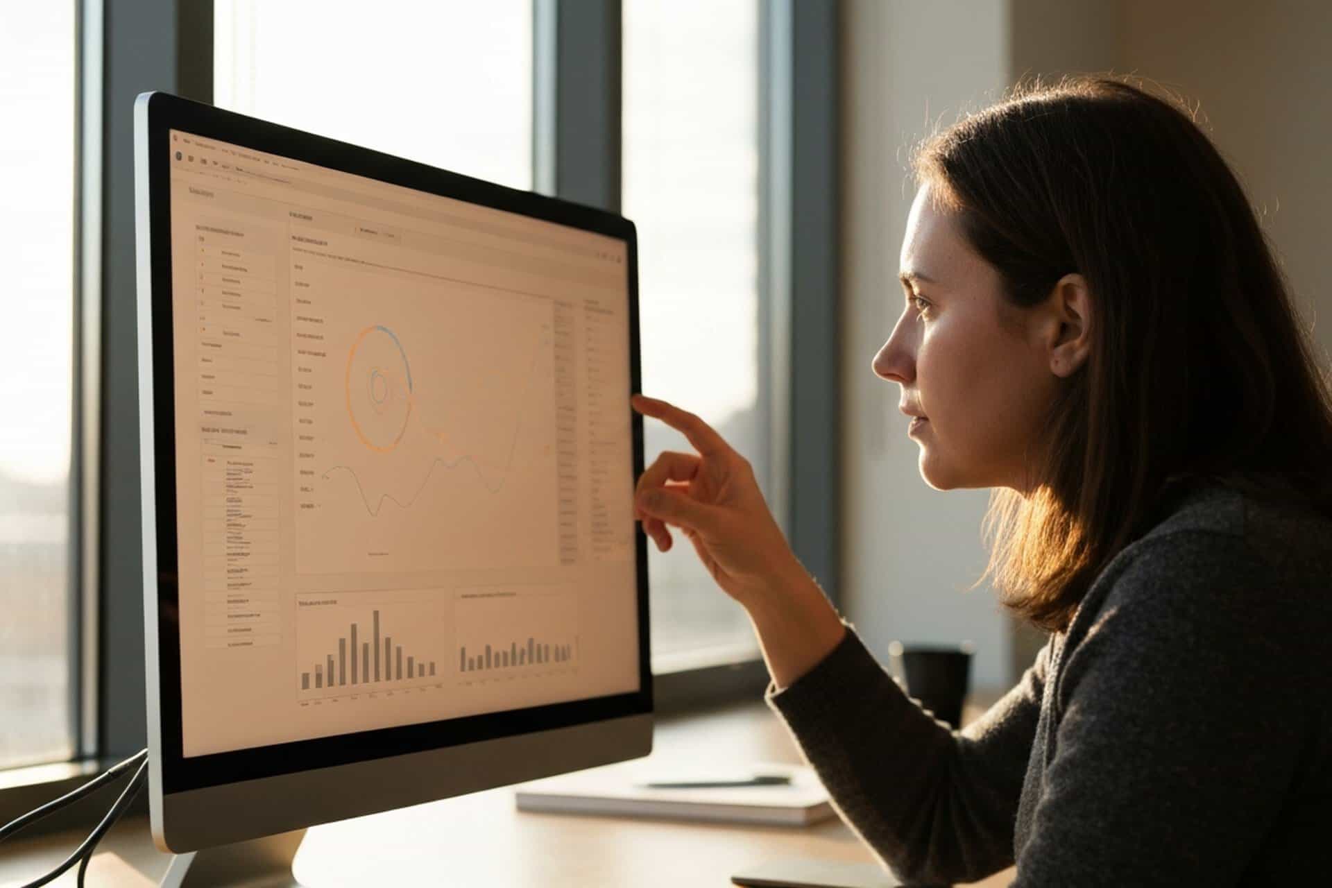 Audience segmentation visualization for internal communications